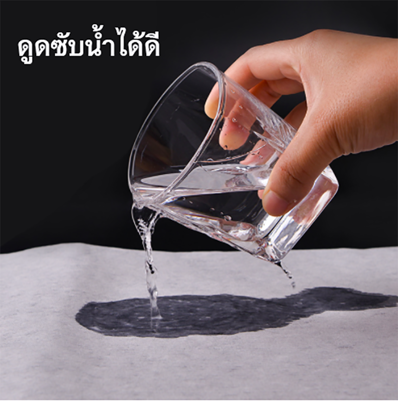 กระดาษเช็ดตัว ผ้าเช็ดผมแบบใช้แล้วทิ้ง สำหรับพกพา หรืองานสปา ฟิตเนต โรงแรม ขนาด27*57ซม.