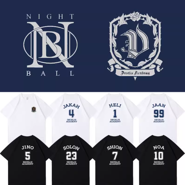 เสื้อยืด ENHYPEN : NIGHT BALL