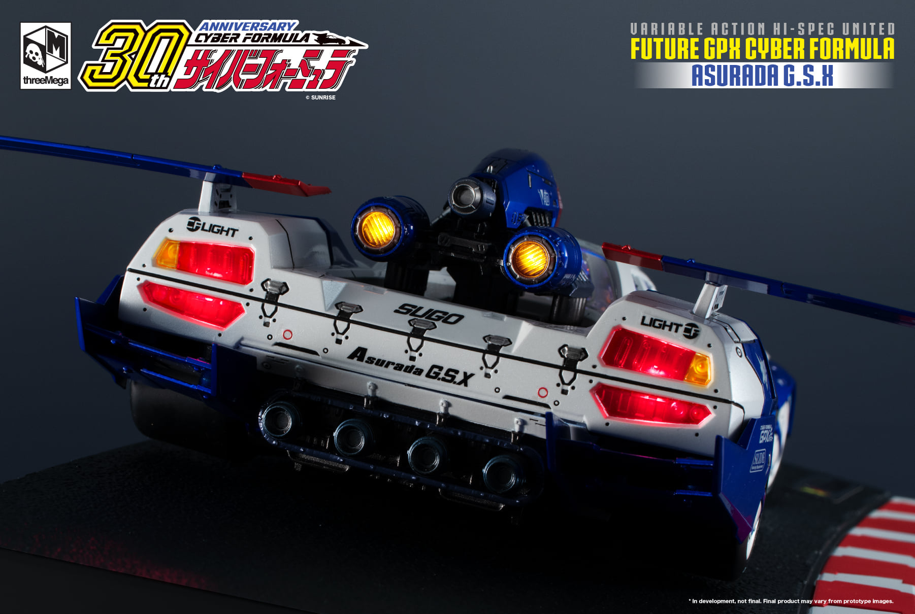 <Preorderถึง 9/2/2022 >เปิดรับPreorder มัดจำ5000 บาทthreeMega: VARIABLE ACTION Hi-SPEC UNITED FUTURE GPX CYBER FORMULA ASURADA G.S.X