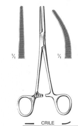 CRILE HEAMOSTATIC FORCEP