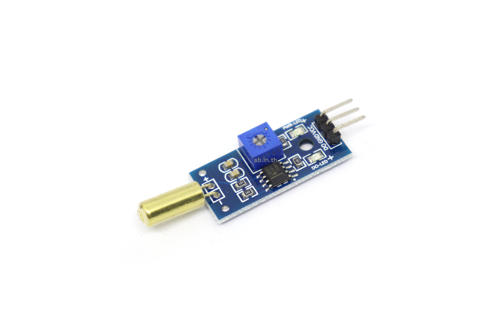 SW-520D Metal Ball Tilt Switch วัดการเอียง Module แบบ Digital