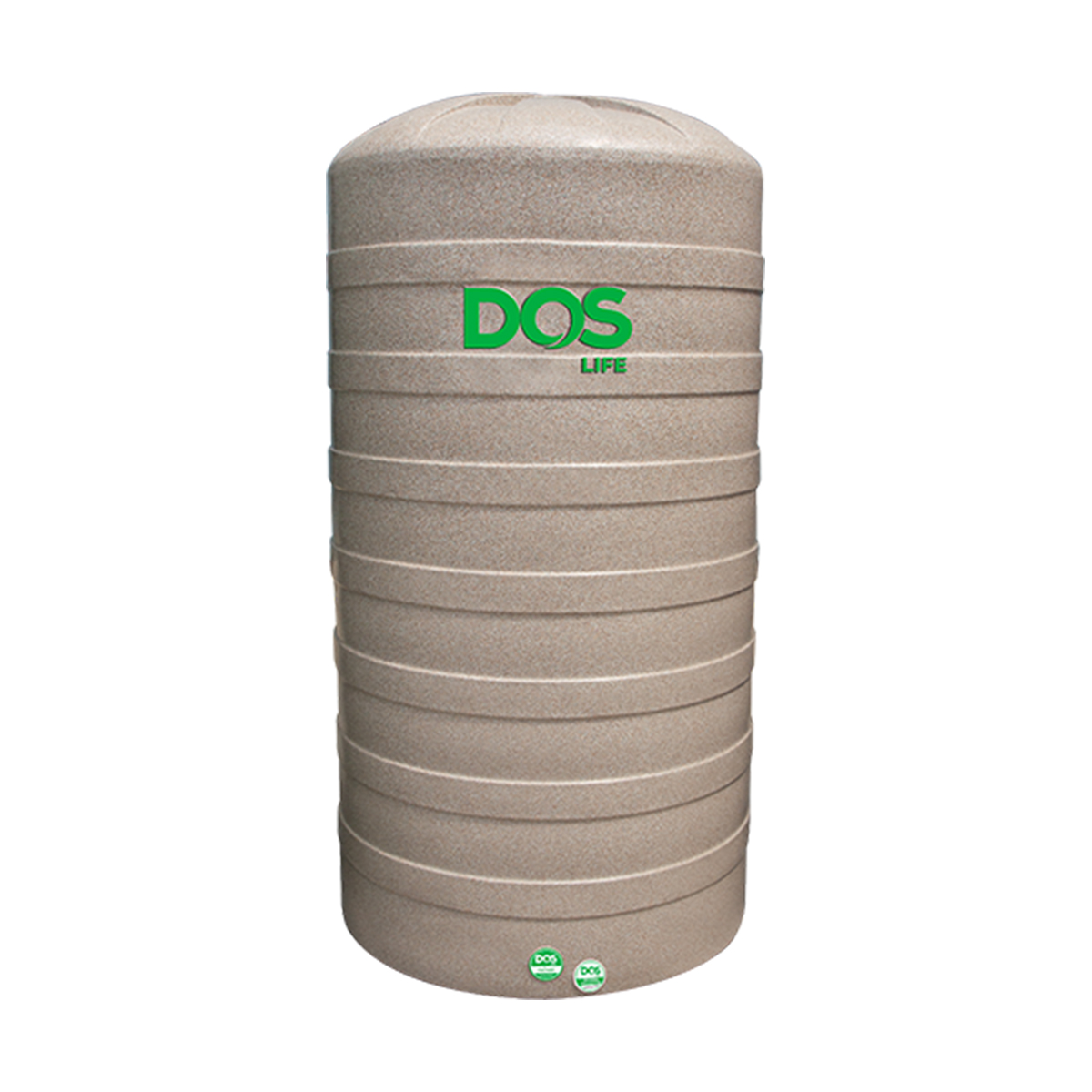 DOS ถังเก็บน้ำบนดิน Granito DWT 2000L สีทราย (COM-01/SB-2000L)