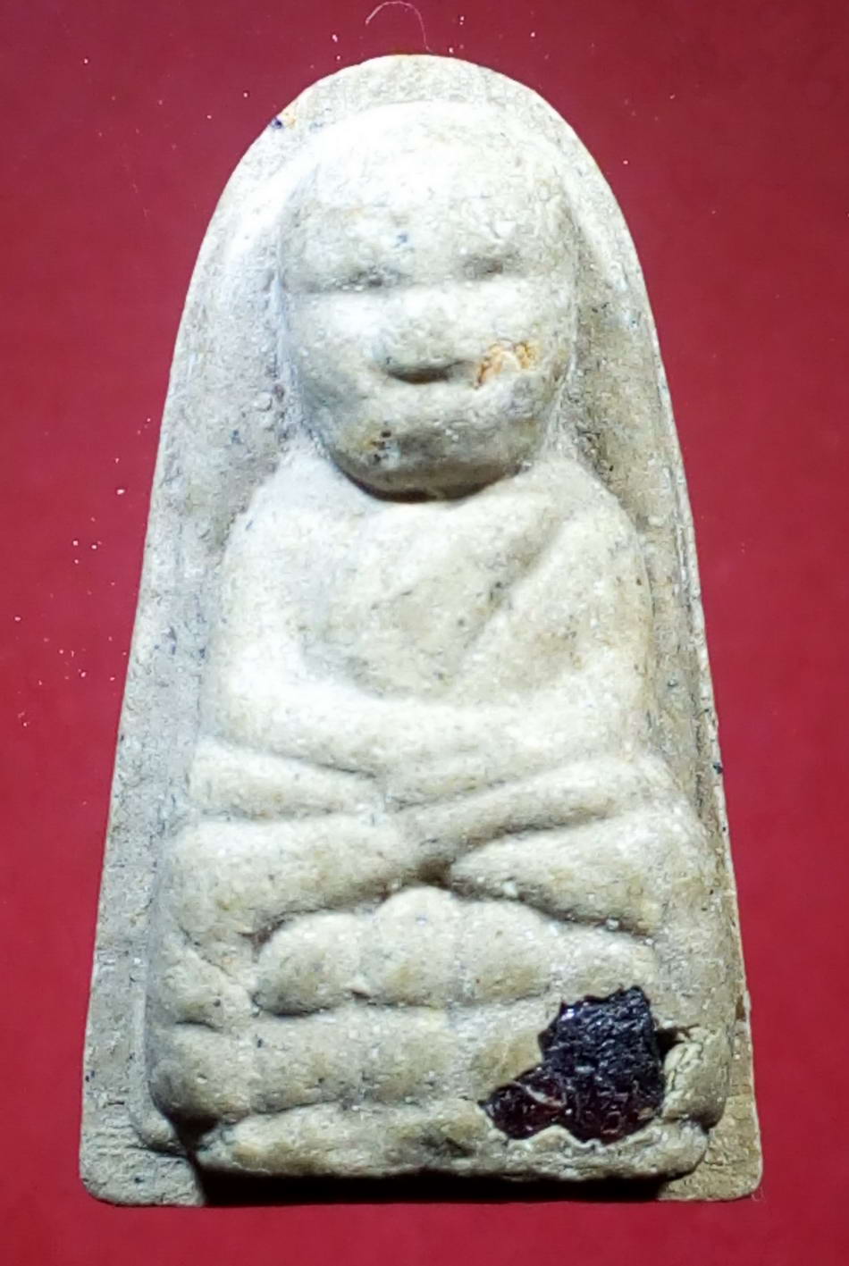 รหัสสินค้า หลวงปู่ทวด วัดต่างๆ 180 หลวงปู่ทวด - หลวงปู่เขาใหญ่ รุ่น 1 เนื้อผงฝังแร่มวลสาร