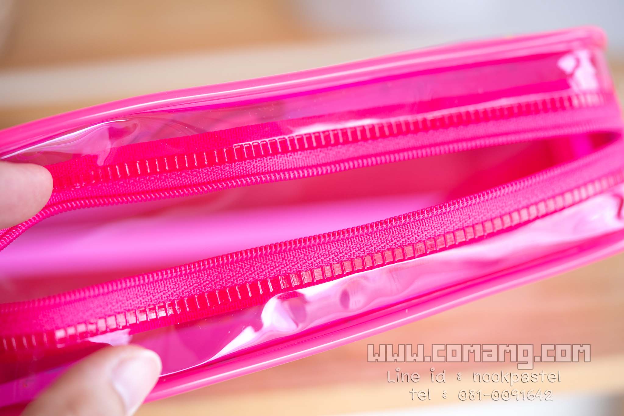 กระเป๋าใส่เครื่องเขียนPVC ลายเจ้าหญิงโซเฟีย ทรงสี่เหลี่ยมคางหมู