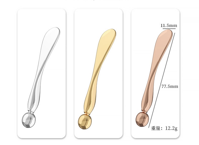 ไม้พายตักครีม แปรงทาครีม ช้อนตักครีมนวดหน้า อุปกรณ์สปา