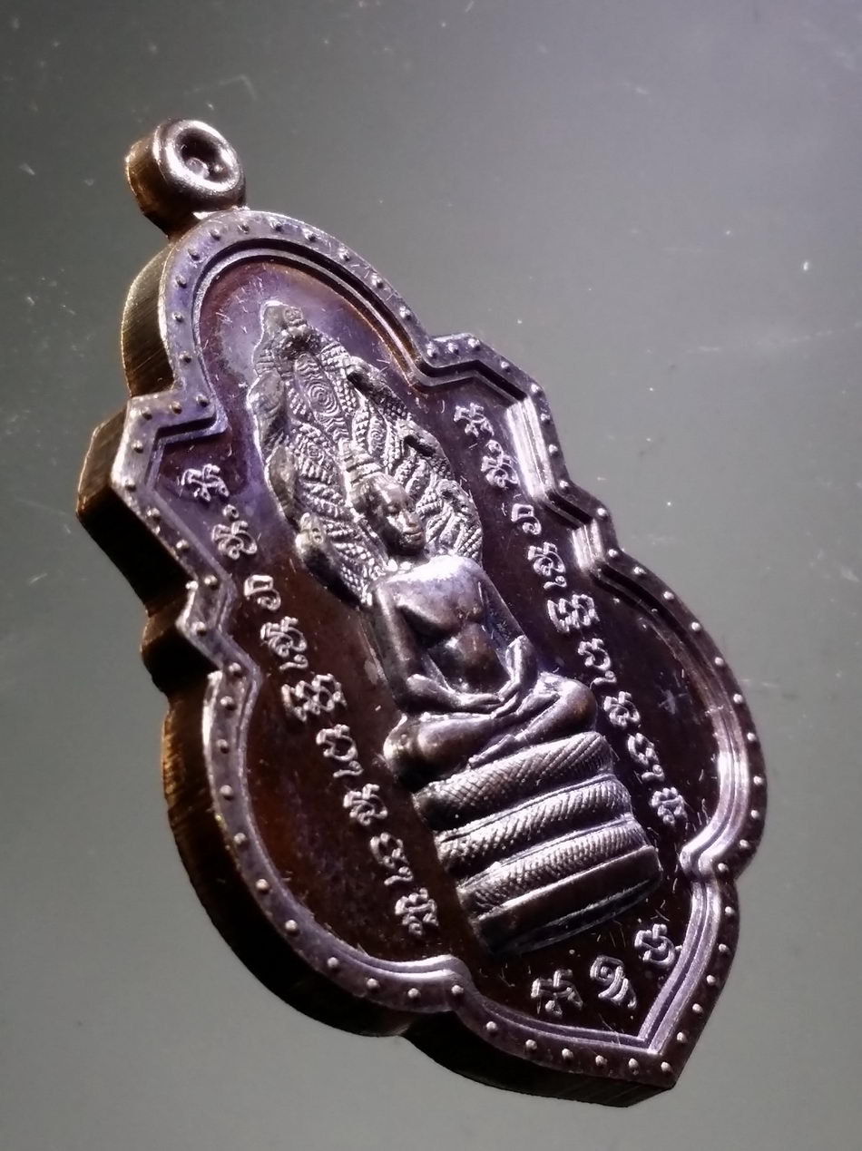 รหัสสินค้า พระมีกล่อง 3835 เหรียญพระพุทธหลวงพ่อนาค วัดราชบพิธสถิตมหาสีมาราม กรุงเทพฯ สร้างปี 2563 ที่ระลึกครบรอบ 150 ปี เนื้อทองแดงรมดำ พระสวยกล่องเดิม