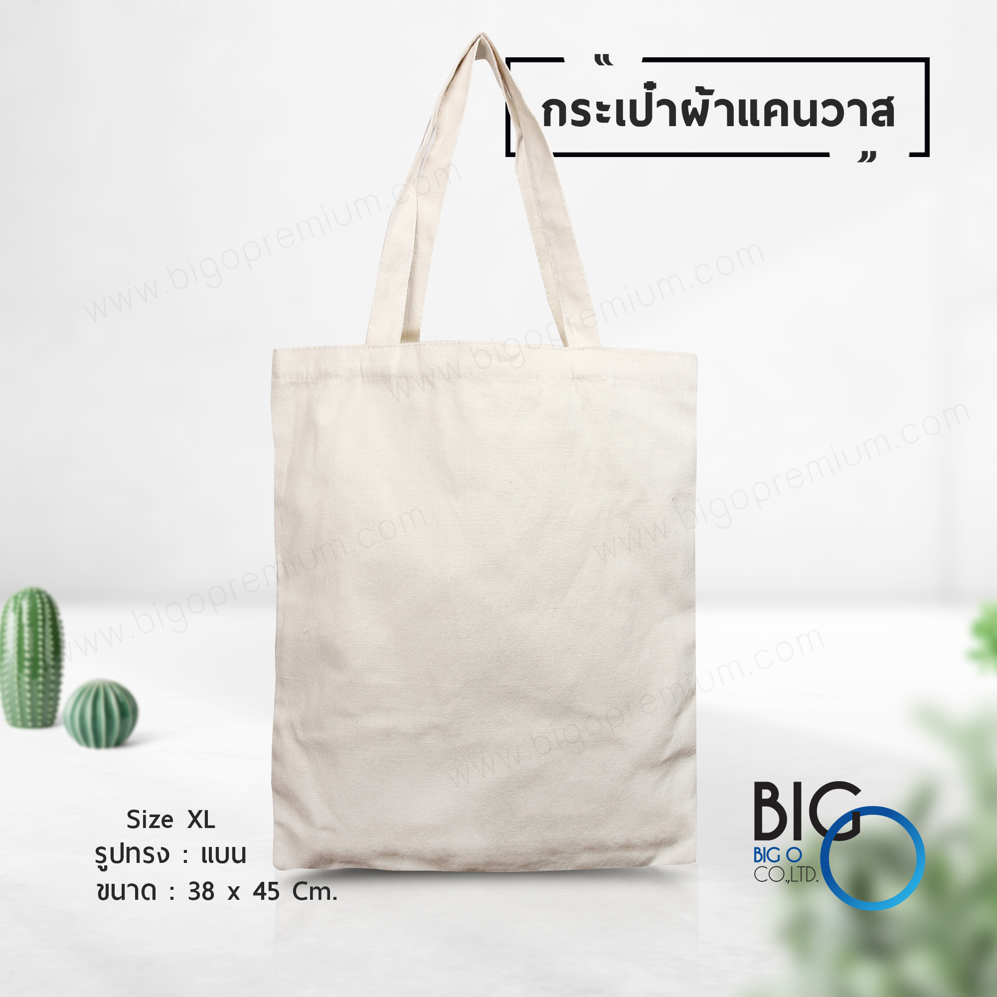 กระเป๋าผ้าแคนวาส Size XL (Canvas Bag)