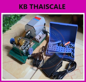 เครื่องเจาะมุก (The Peart Drilling Machine) สามารถเจาะไข่มุกต่างๆตั้งแต่ 3 ถึง 25mm