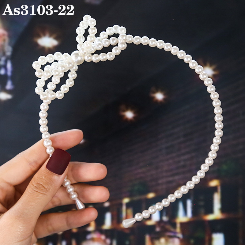 As3103- พร้อมส่งจากไทย เครื่องประดับผม คาดผม มุกสวย มีหลายแบบ เลือกเลย