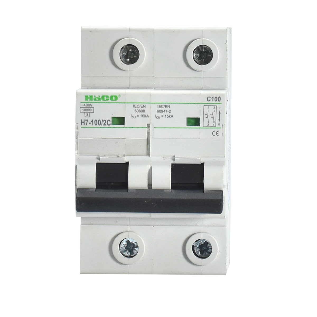 HACO เมนเซอร์กิตMCBs 2P 40A 10kA.