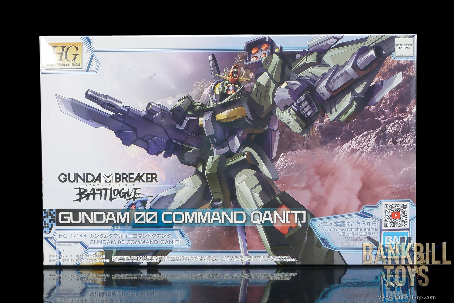 กันดั้ม Bandai Spirits Gunpla HGGBB 1/144 GNT-0000SDV Gundam 00 Command Qan[T]