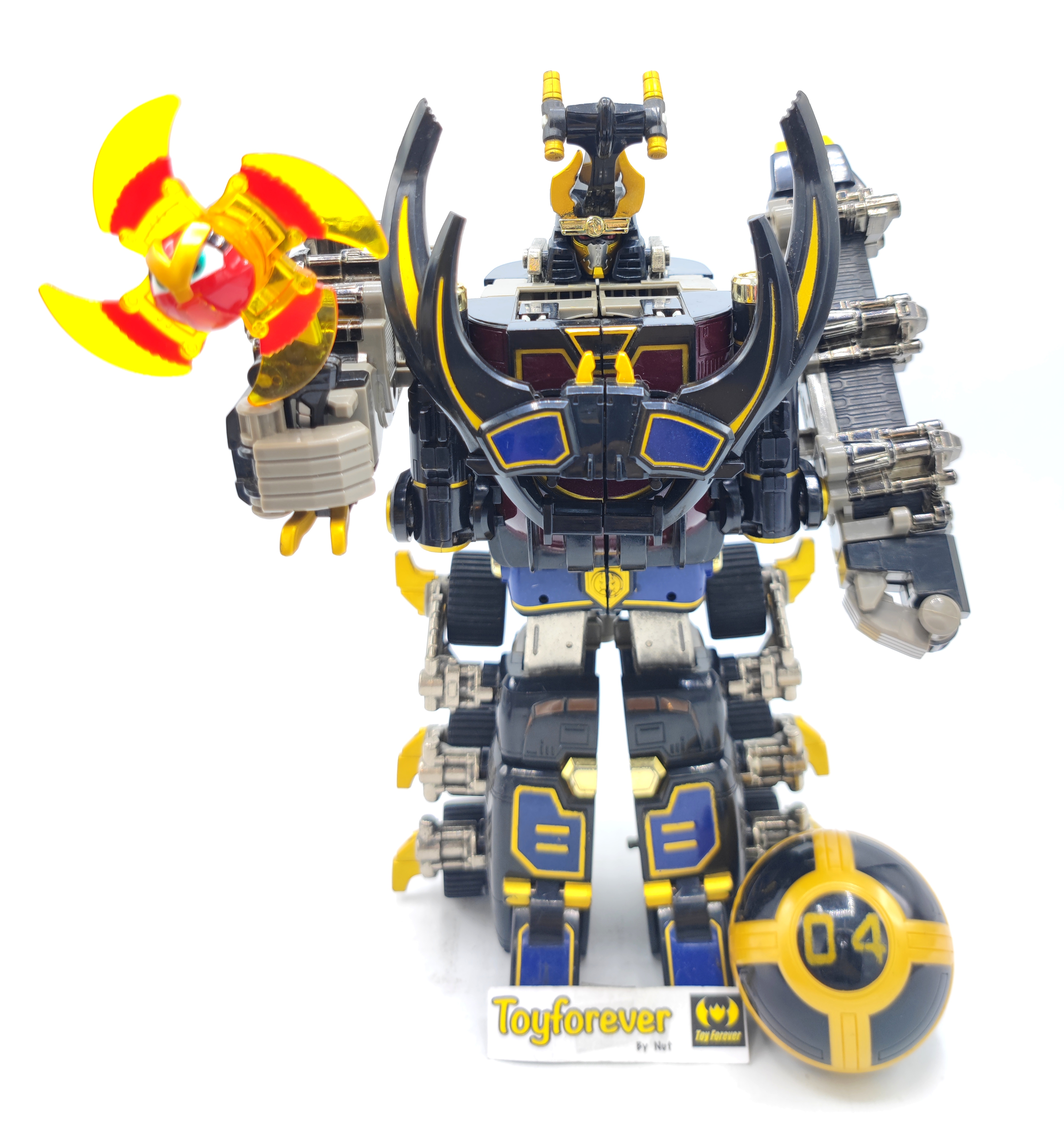 Hurricanger Dx Gouraijin หุ่นโกไรจิน หุ่นด้วงเฮอริเคน มีกิ๊ฟหัก แปลงร่างได้