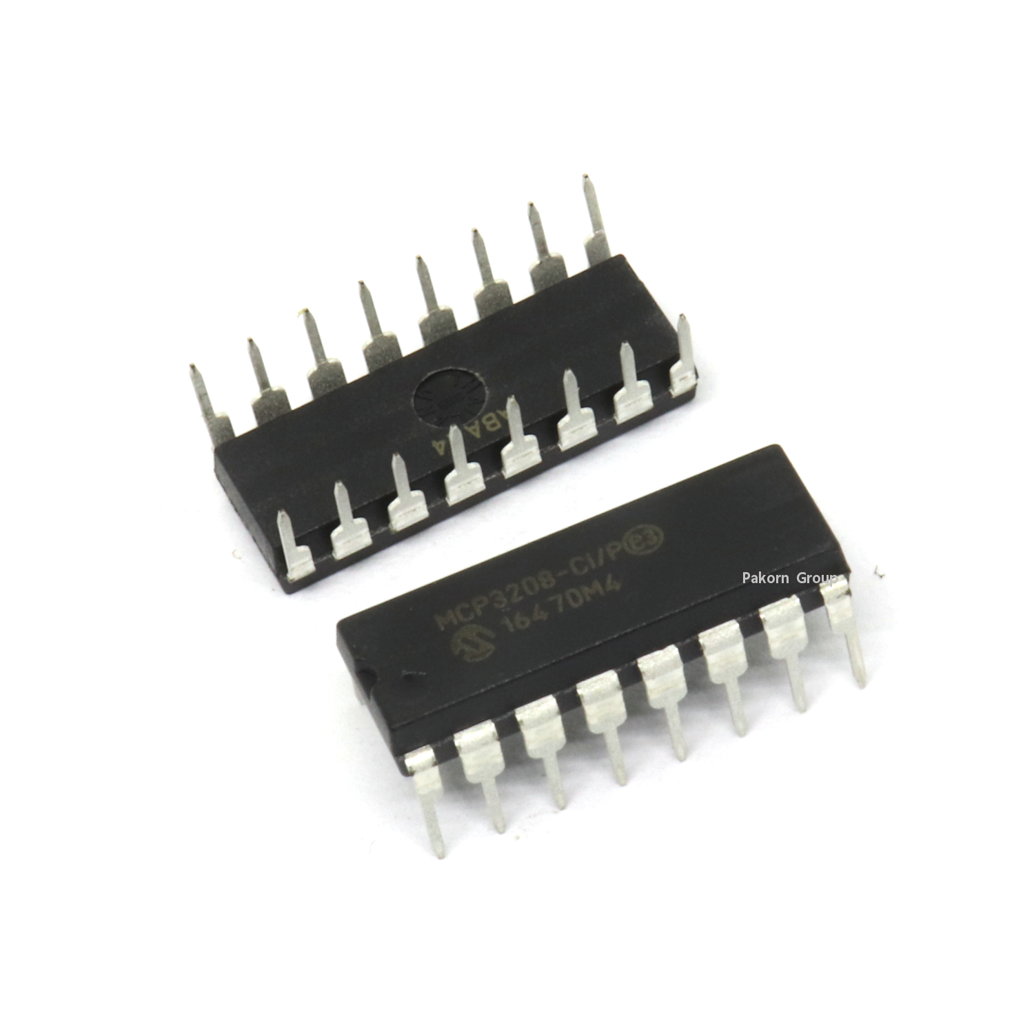 MCP3208-CI/P DIP16 IC แปลง Analog เป็น Digital 8 ช่อง ขนาด 12bit