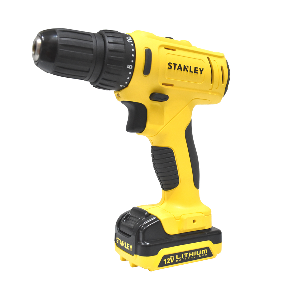STANLEY สว่านไร้สาย 10 มม.SCD121S2K-B1