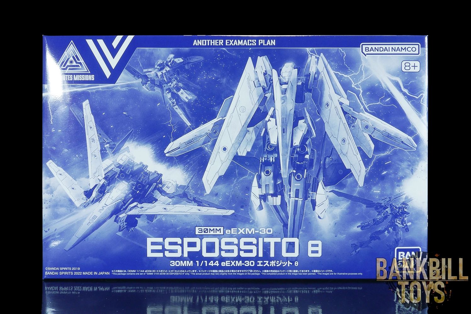 Original Bandai Spirits Premium Bandai Hobby Online Shop Limited 30 Minutes Missions 30MM 1/144 eEXM-30 Espossito Θ