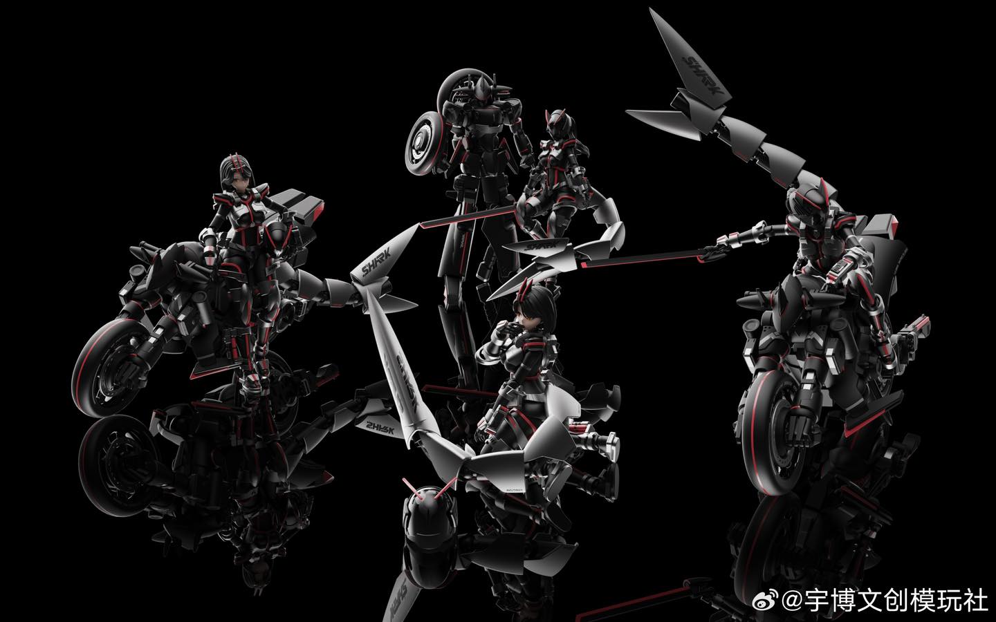 [YUBO Models] 1/12 Warrior Goddess - Sako Shark