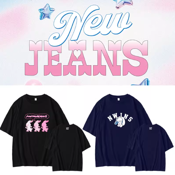 เสื้อยืด New Jeans