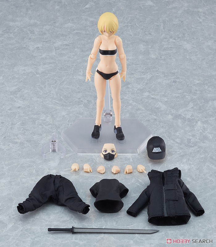 <Preorderถึง 19/6/2021>🔔เปิดรับPreorder มัดจำ400บาทfigma Female Body (Yuki) with Techwear Outfit (PVC Figure)