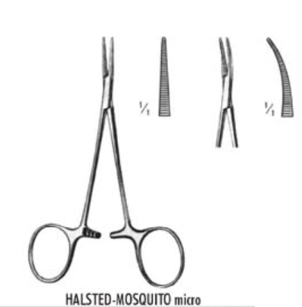 Artery Forceps MOSQUITO Micro: Germany