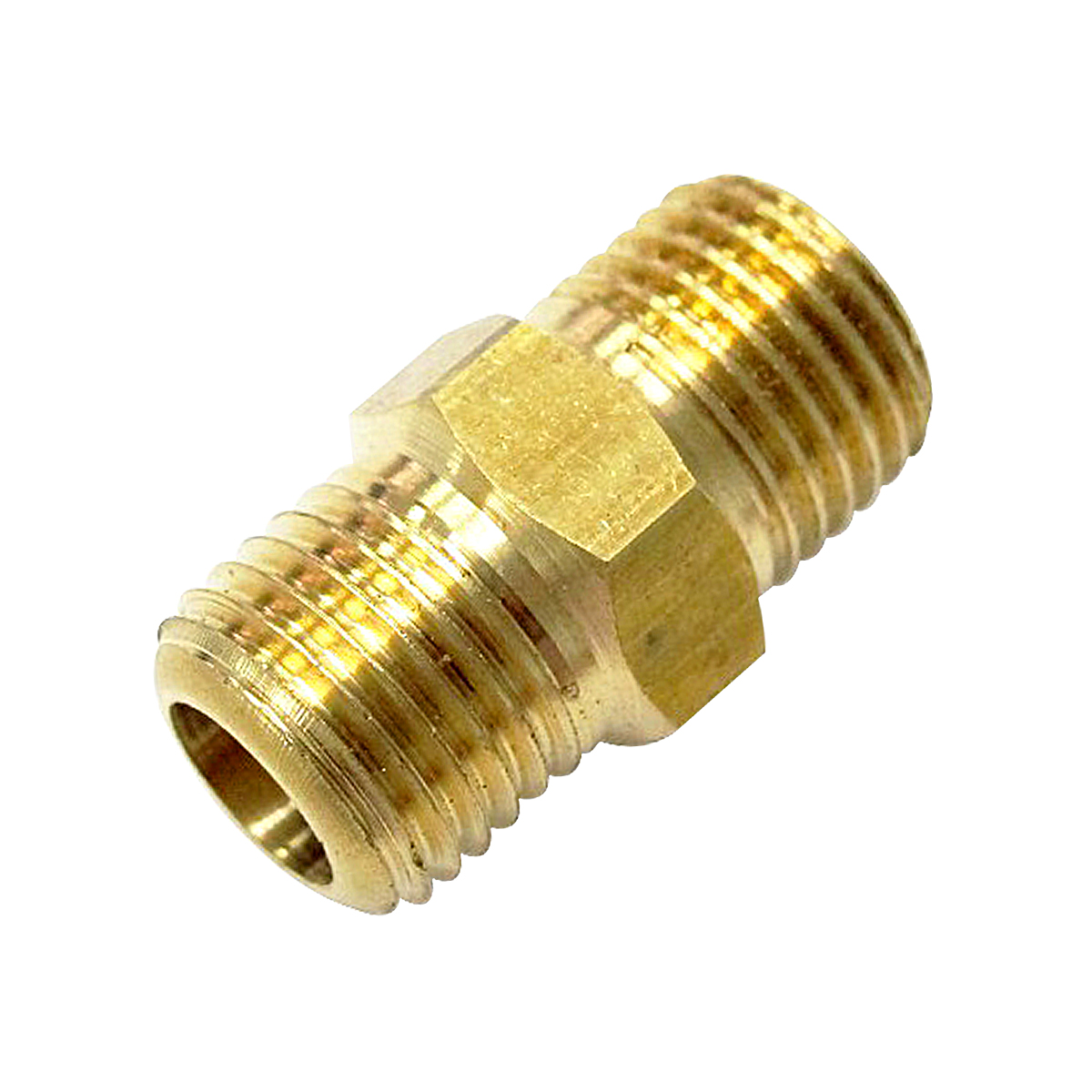 นิปเปิ้ลทองเหลือง 1/4"x1/8"