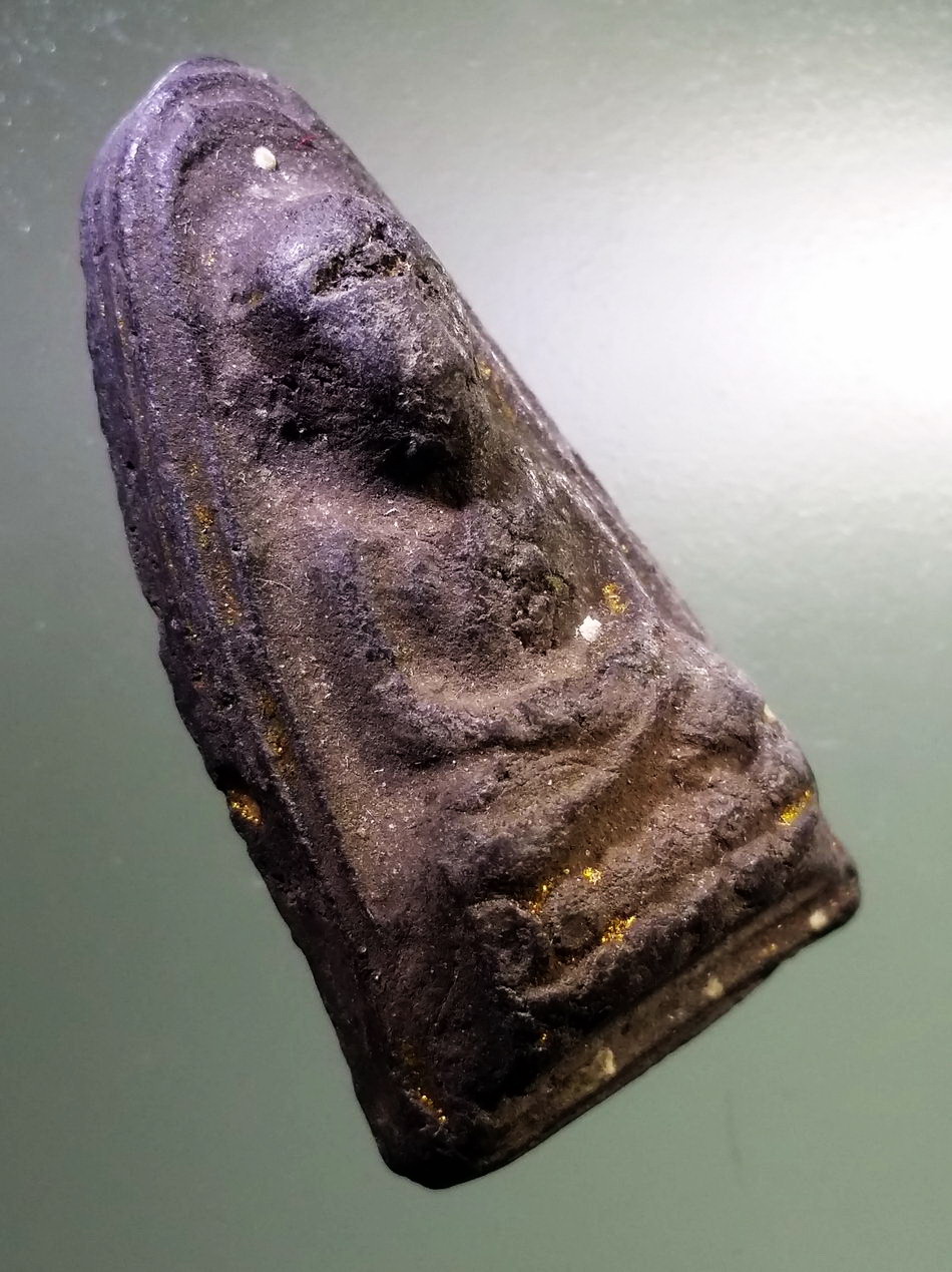 รหัสสินค้า หลวงปู่ทวด วัดต่างๆ 255 หลวงปู่ทวดเนื้อดินเผา วัดช้างให้ จังหวัดปัตตานี สร้างปี 2513 พระครูใบฎีกาขาวสร้าง