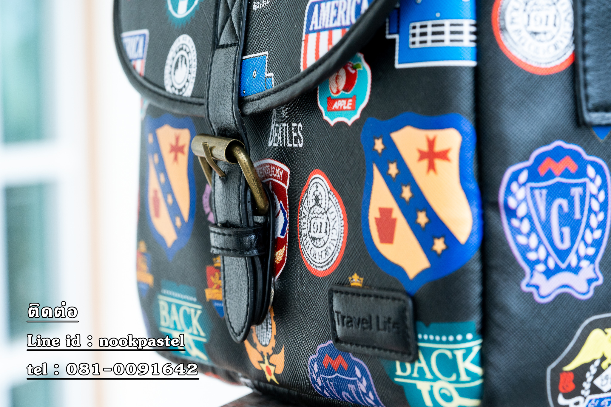 กระเป๋าใส่กล้อง Travel life สไตล์เกาหลี หนังPU