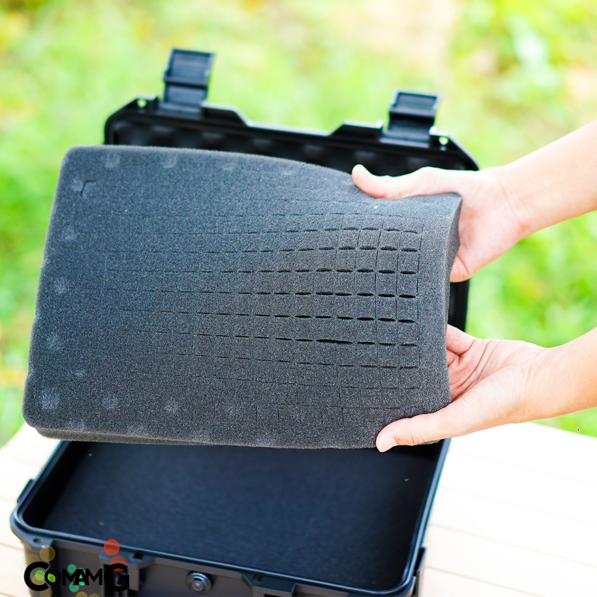 กล่องกันกระแทก กล่องเก็บอุปกรณ์ต่างๆ กล้อง เลนส์ โดรน มีหูหิ้ว ฟองน้ำซับแรงกระแทก