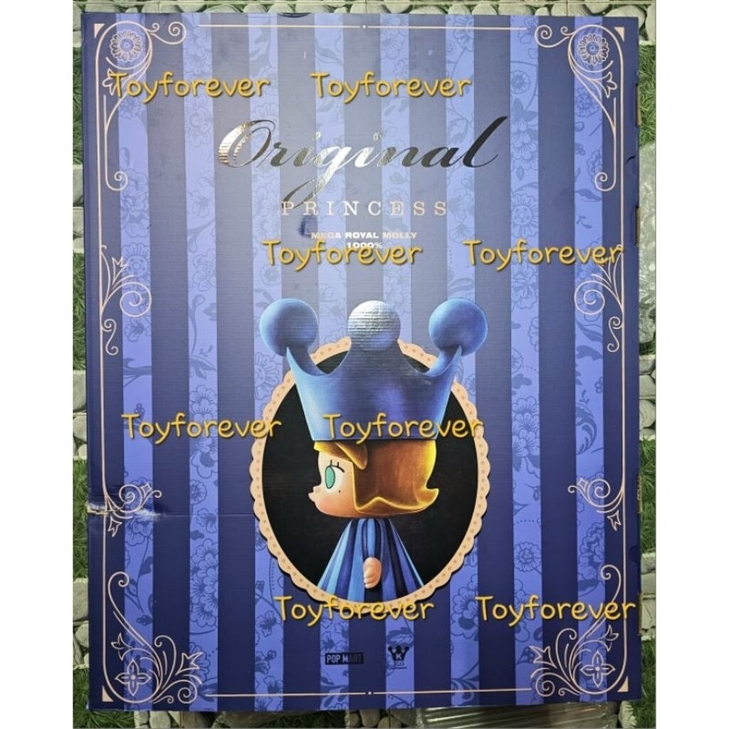 พร้อมส่ง Popmart Molly Mega Royal Princess 1000% แท้