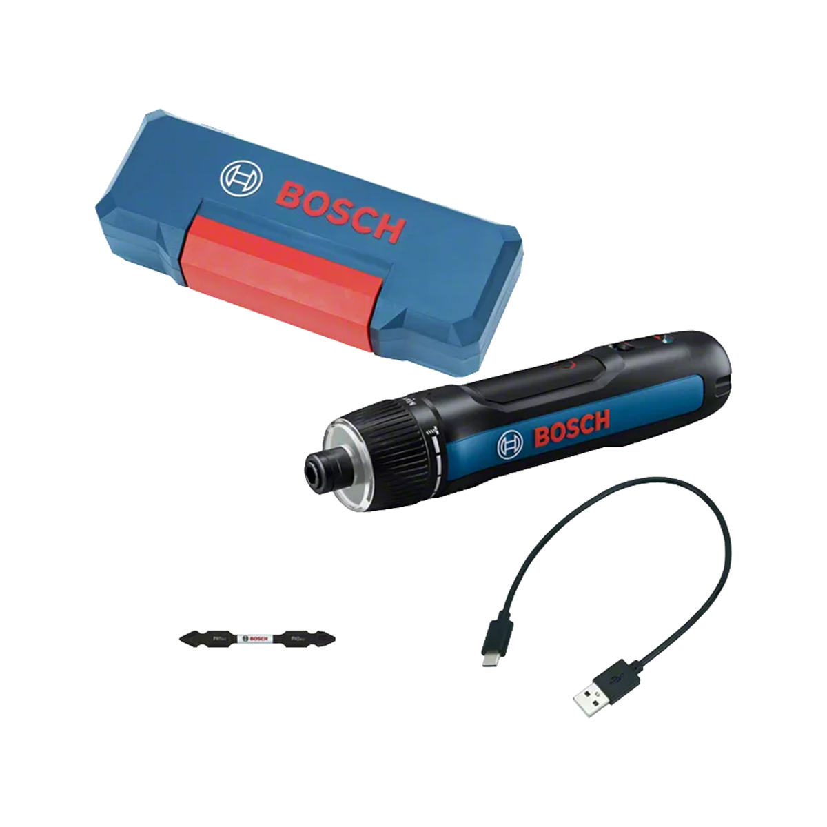 BOSCH ไขควงไร้สาย 2ระบบ+อุปกรณ์เสริม 20ชิ้น Bosch GO 3 Kit [06019H2281]
