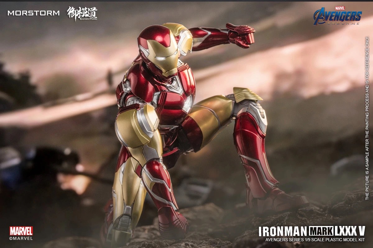 เปิดรับPreorder มัดจำ 500 บาทE-Model 1/9 Iron man mark 85 Nomal .ver โมเดลประกอบ (แบบสีธรรมดา ไม่ metallic)