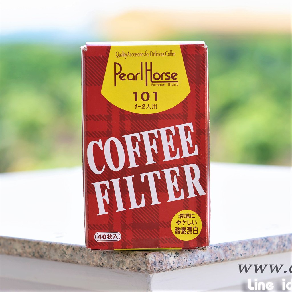 กระดาษกรองกาแฟดริป Pearl House Famous 101 / 102 / 103