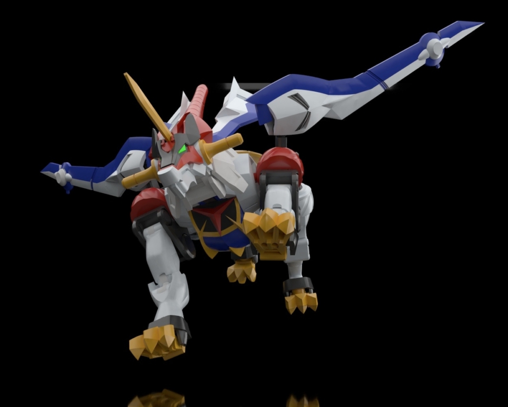 เปิดรับPreorderมีค่ามัดจำ 300 บาท SUPER MINIPLA GEAR FIGHTER DENDOH CHOJUOH KIBA W/O GUMโมเดลประกอบ**เฉพาะหุ่นเสือครับ**