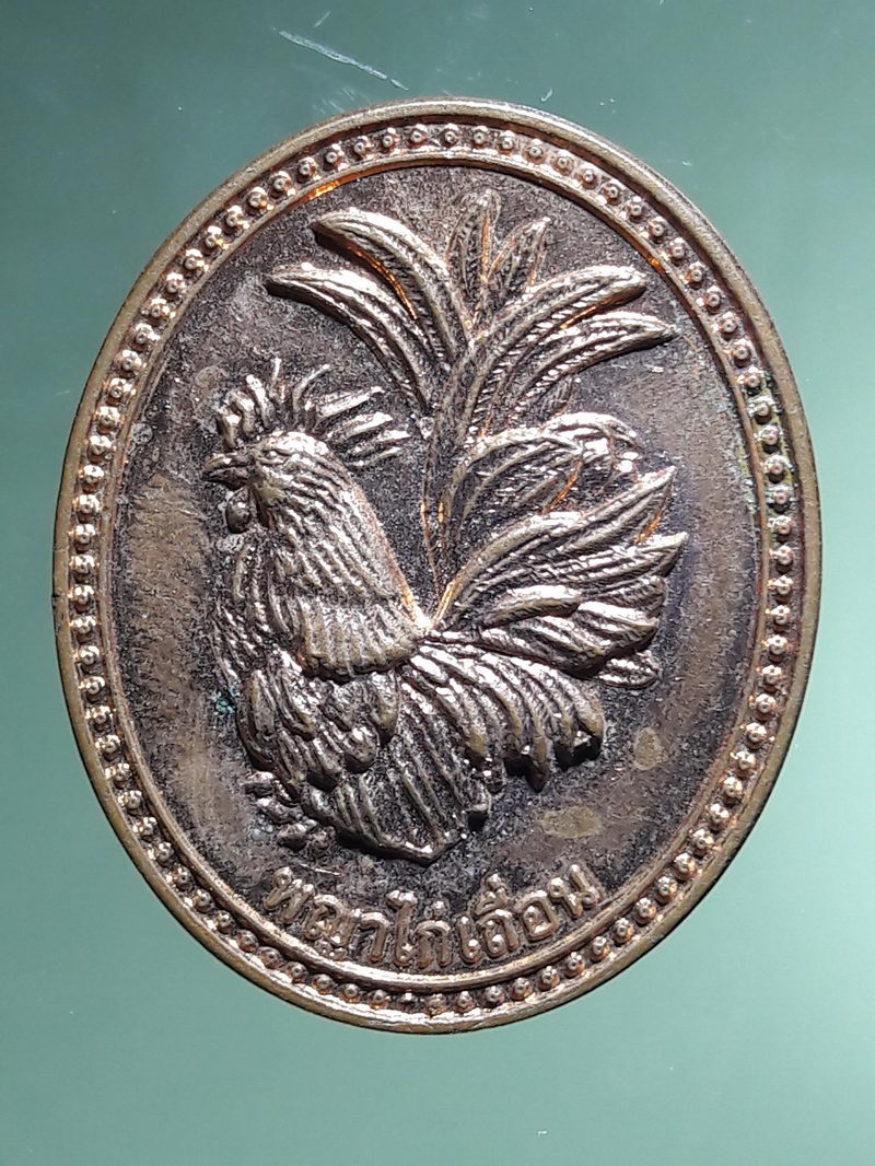 Antig FB 12953 เหรียญไฉ่ซิงเอี้ย หลังพญาไก่เถื่อน ไม่รู้ที่