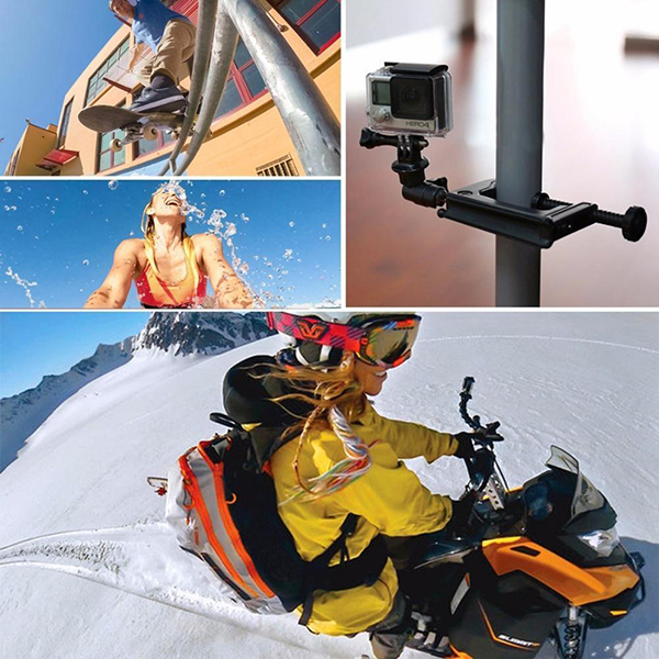 CNC Aluminum Alloy Tripod Mount Adapter for GoPro Action Camera อุปกรณ์ต่อกล้อง
