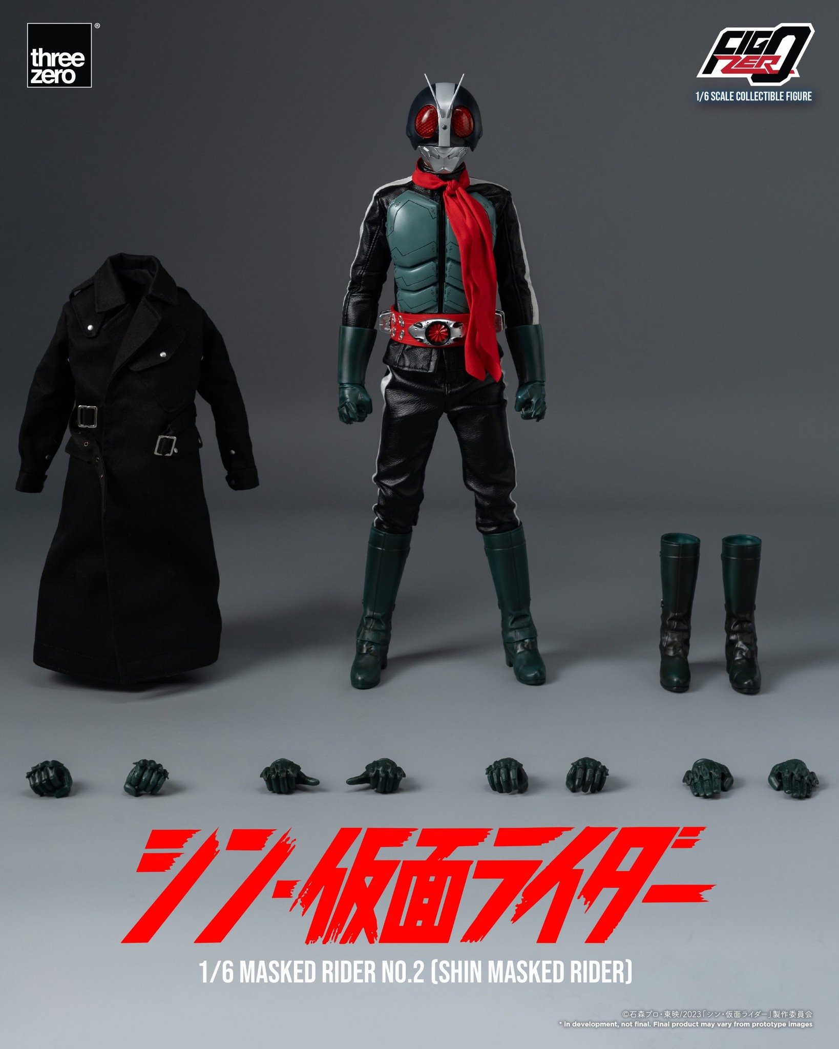 <Preorderถึง 9/8/2023 เปิดรับPreorder มัดจำ 2750 บาท FigZero: Shin Kamen Rider No. 2