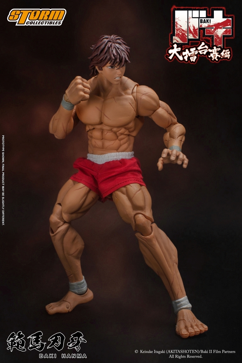 <Preorderถึง 8/6/2022 >เปิดรับPreorder มัดจำ400บาท BAKI HANMA - BAKI #KIBK01