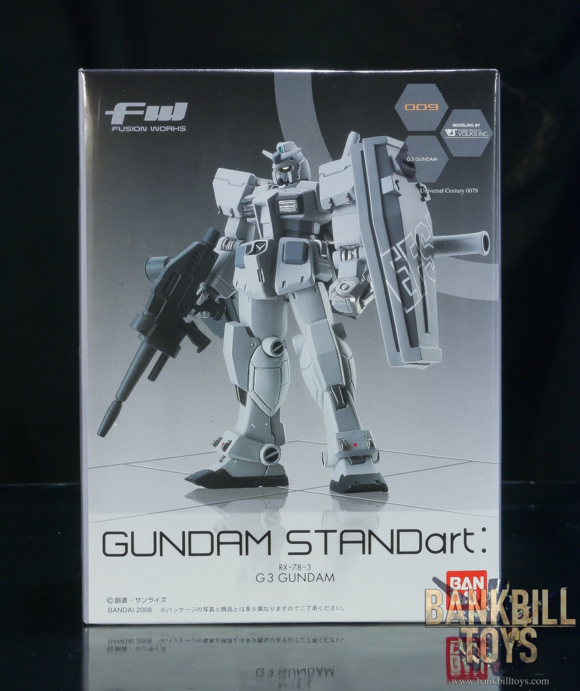 กันดั้ม Bandai Candy Toy FW Gundam STANDart: 3 No.009 RX-78-3 G3 Gundam