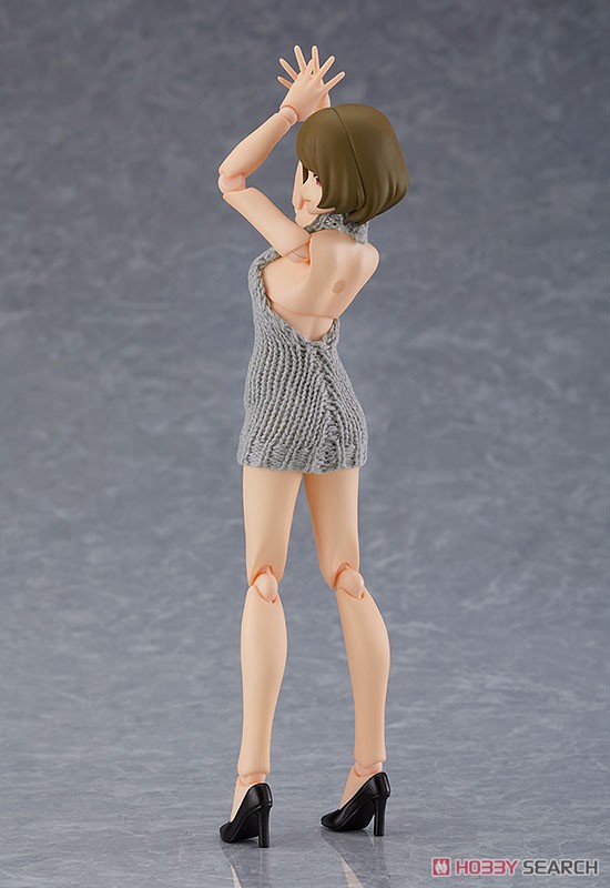 เปิดรับPreorder มัดจำ300 บาท figma Female Body (Chiaki) with Backless Sweater Outfit (PVC Figure)