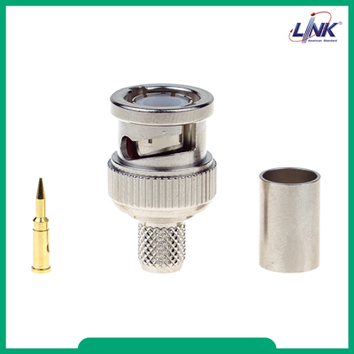 UC-0026 BNC PLUG RG 6 or 5C-2V, CRIMP Type คีมบีบแน่น UC-8116