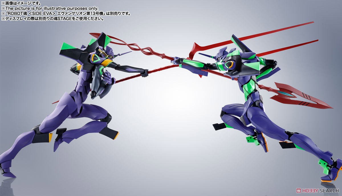 <Preorderถึง25/7/2021> เปิดรับPreorder มัดจำ400 บาทROBOT Spirit <SIDE EVA> Evangelion Unit 1 + Cassius Spear (Renewal Color Edition)