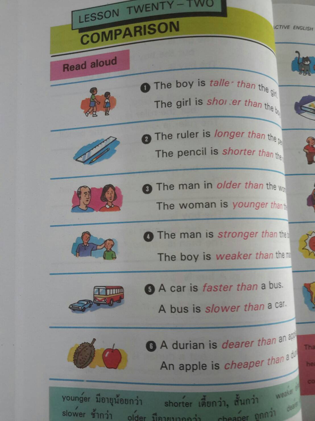 Active English Primer 4 และแบบฝึกหัด