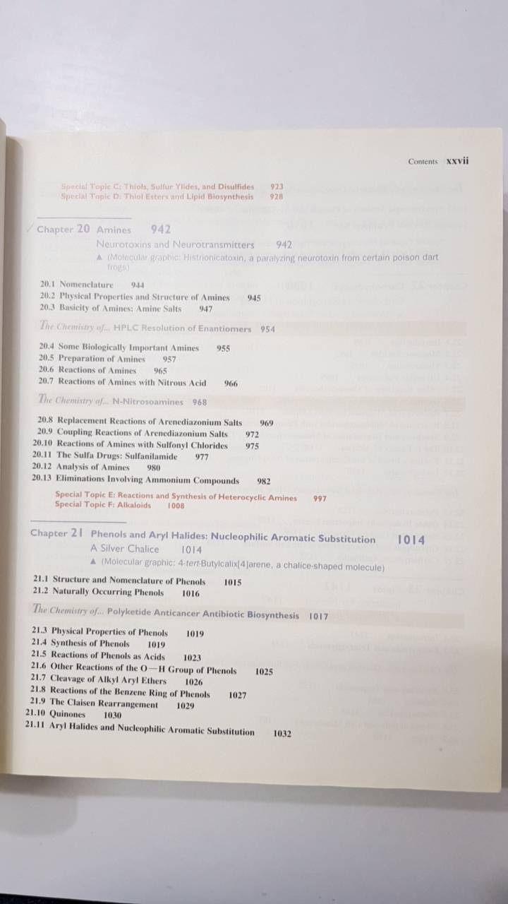 Organic Chemistry 7th Edition พร้อมเฉลย Graham Solomon, Craig Fryhle เคมีอินทรีย์ของโซโลมอนปกแข็ง (พร้อมเฉลย) + Study Guide and Solution Manual