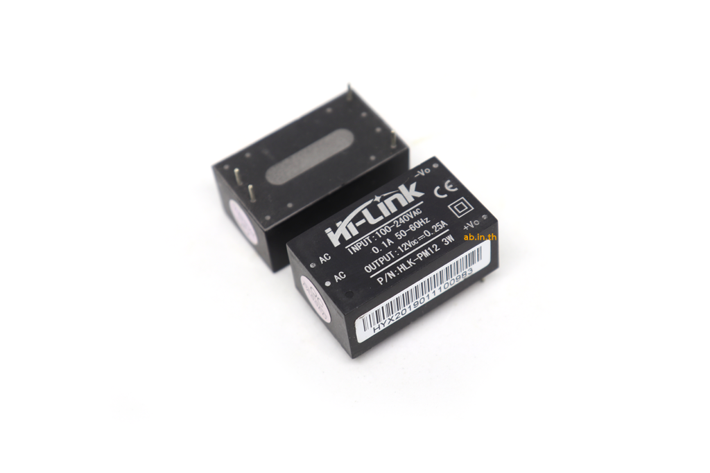 Hi-Link Switching Power Supply AC 220V to DC 12V 3W (HLK-PM12)