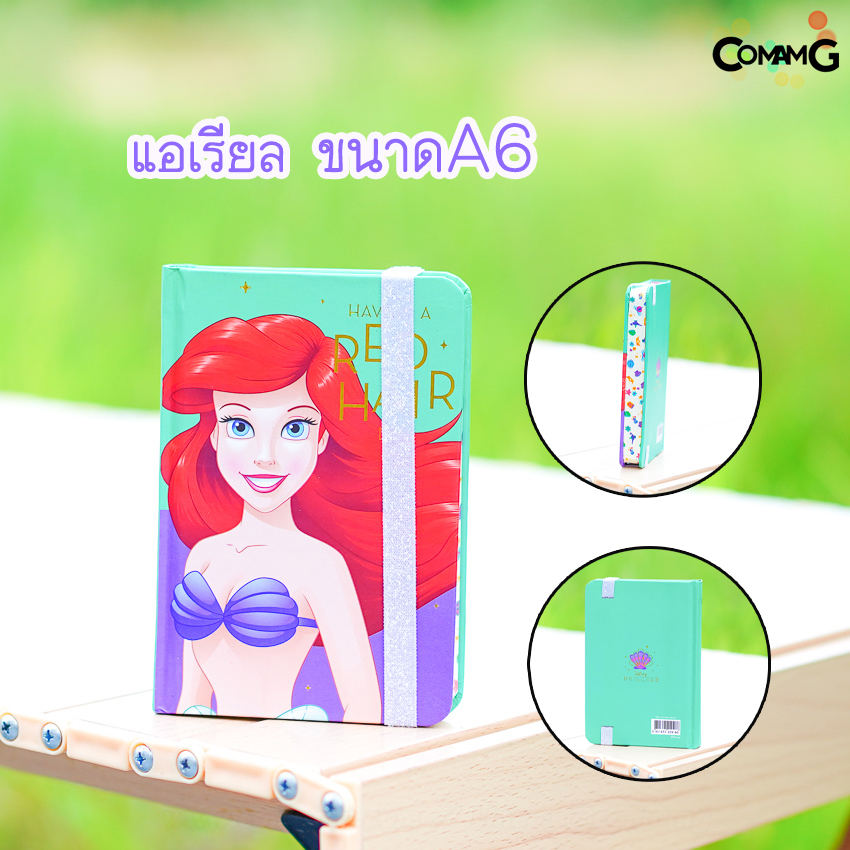 สมุดโน๊ตปกแข็ง ขนาดA5/A6 ลายการ์ตูนเจ้าหญิง/Avengers ชุดสมุดบันทึก สมุดNoteลายการ์ตูน พร้อมส่ง