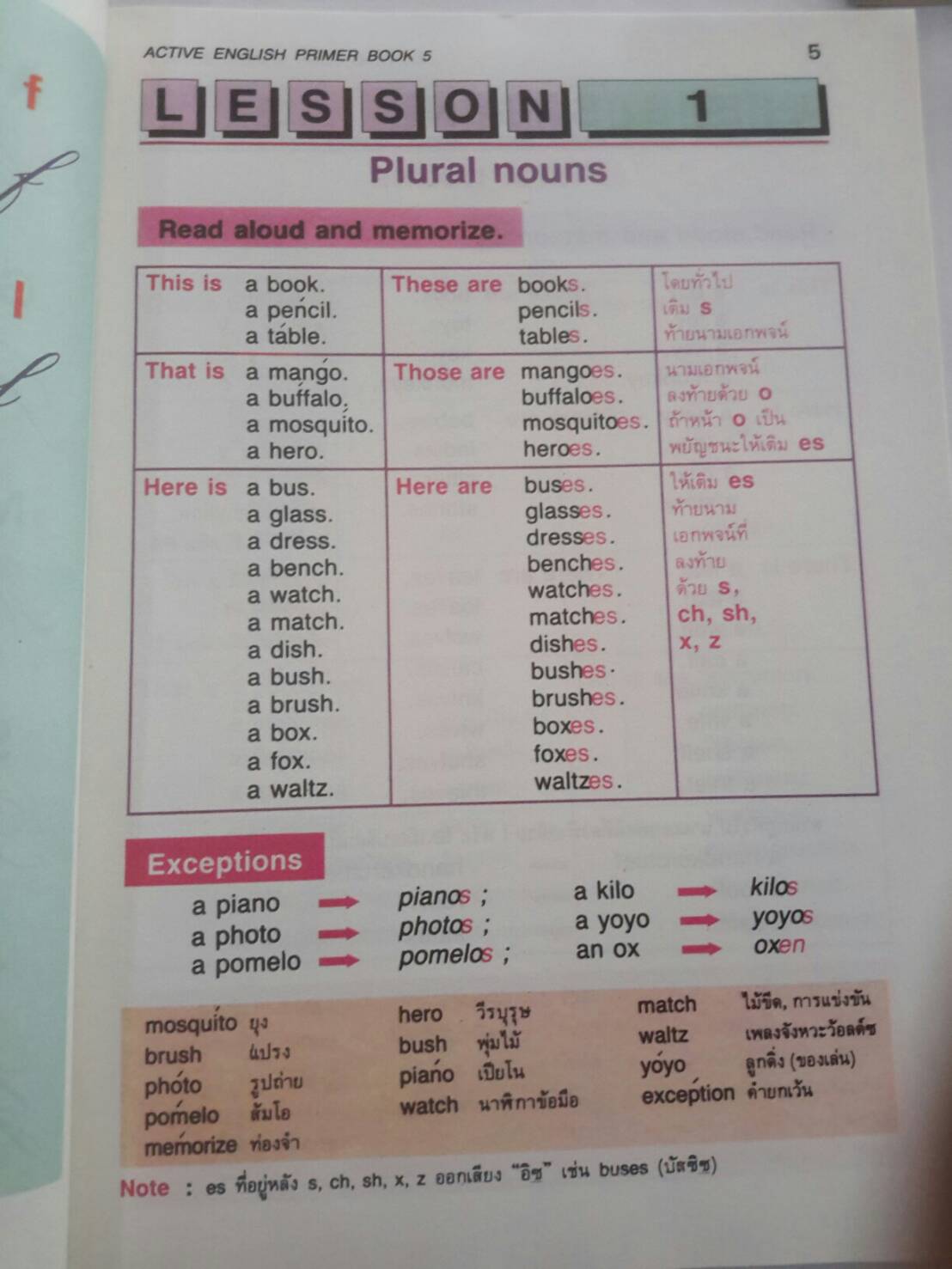 Active English Primer 5(New Edition) และแบบฝึกหัด