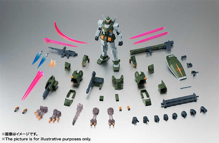 กันดั้ม Bandai Spirits The Robot Spirits <SIDE MS> R-210 FA-78-1 Full Armor Gundam Ver.A.N.I.M.E.