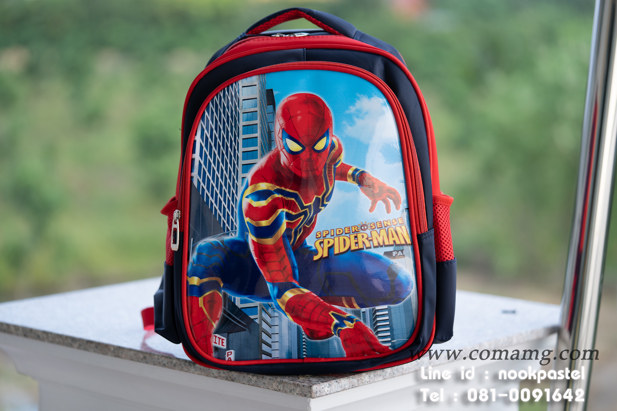 กระเป๋าเป้เด็กผู้ชาย ลายฮีโร่ กระเป๋านักเรียน