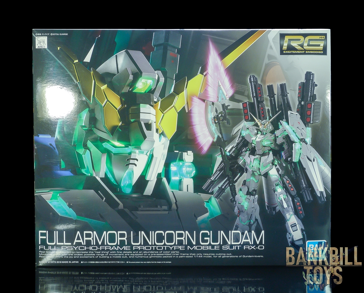 กันดั้ม Bandai Spirits Gunpla RG 1/144 RX-0 Full Armor Unicorn Gundam