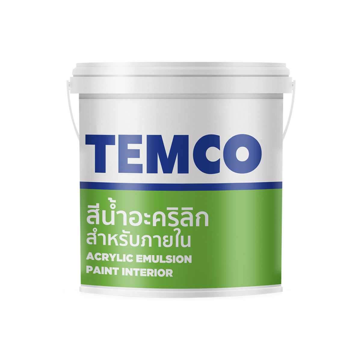TEMCO สีน้ำภายใน ขนาดถัง 5กล. T444