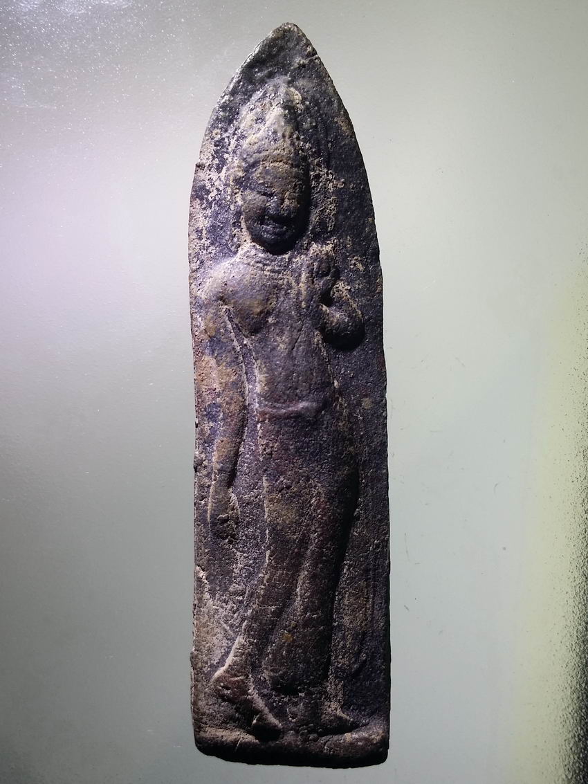 รหัสสินค้า พระกรุ 063 พระลีลา เนื้อดินเผา ไม่ทราบกรุ